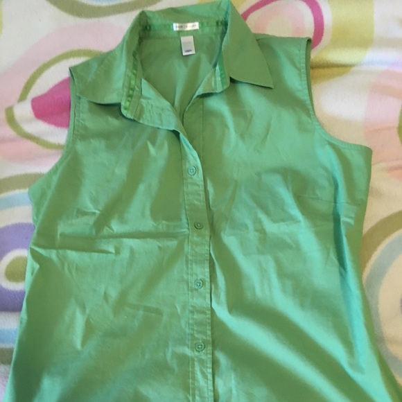 Old Navy Tops - Old Navy Sleeveless Button-Down Shirt